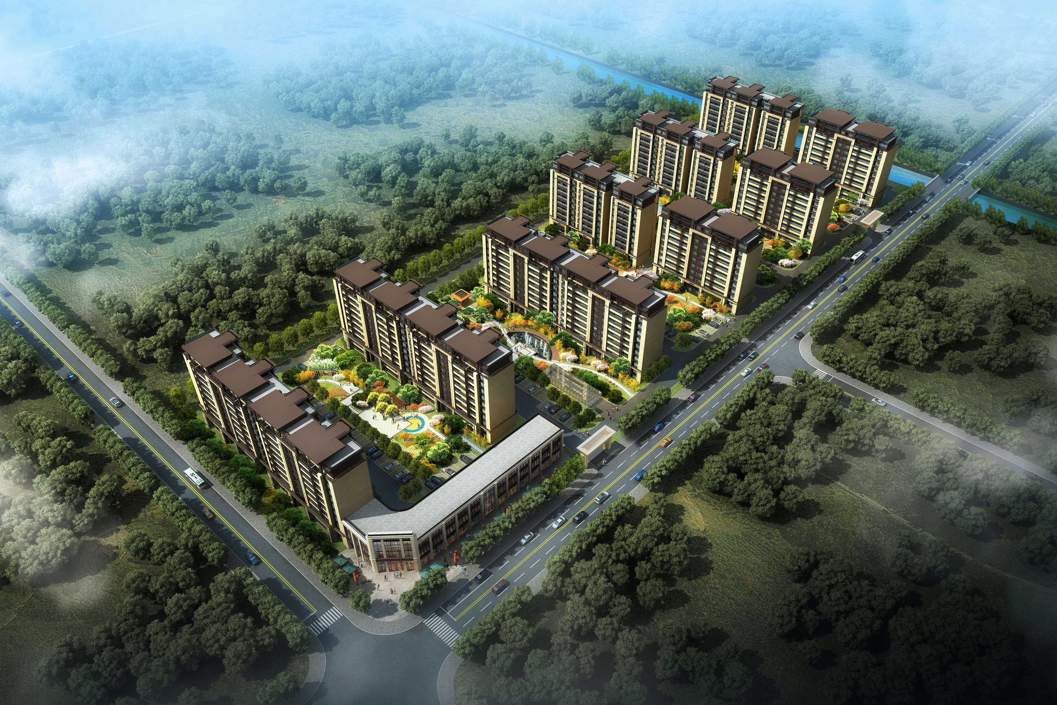 居住建筑--启东市丹桂花园项目